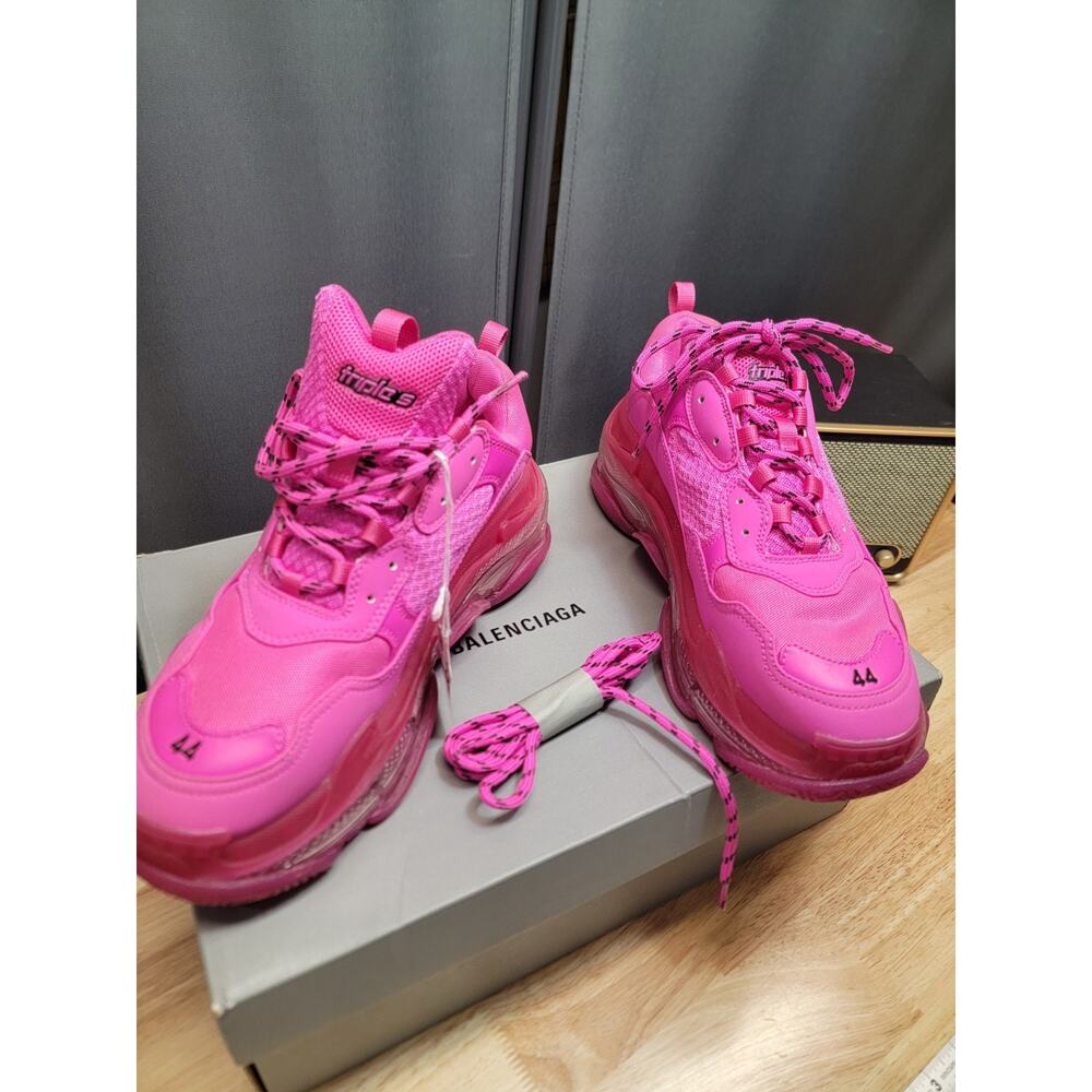 Balenciaga Triple S Sneakers Size 44 EU / 11 US – pink - Picture 6 of 14